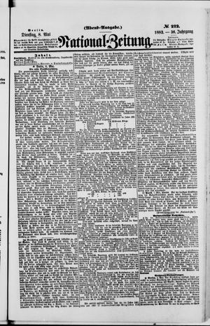 Nationalzeitung vom 08.05.1883
