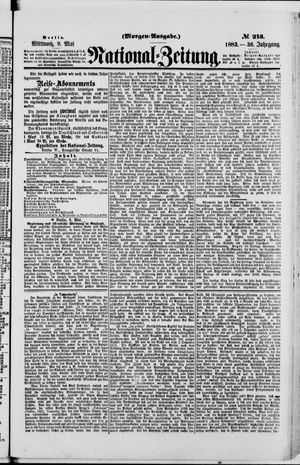 National-Zeitung on May 9, 1883