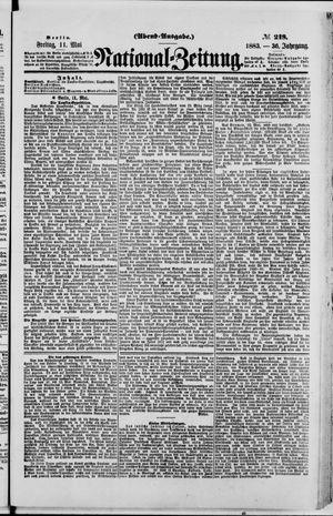 Nationalzeitung on May 11, 1883