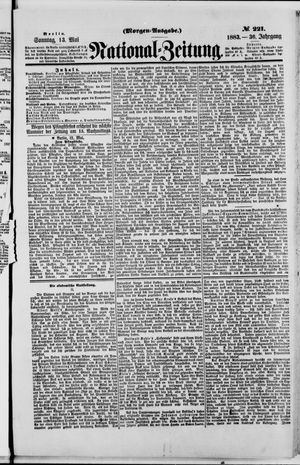 Nationalzeitung vom 13.05.1883