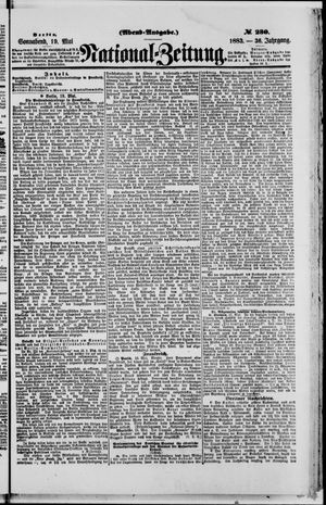 Nationalzeitung vom 19.05.1883