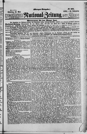 National-Zeitung vom 20.05.1883