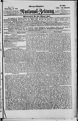 Nationalzeitung on May 24, 1883