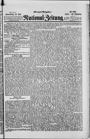 Nationalzeitung vom 26.05.1883