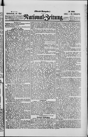 Nationalzeitung on May 26, 1883