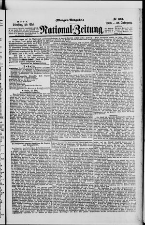 National-Zeitung vom 29.05.1883