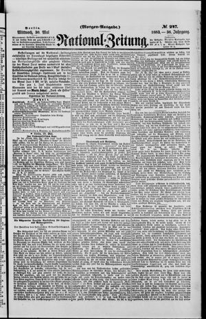 Nationalzeitung vom 30.05.1883