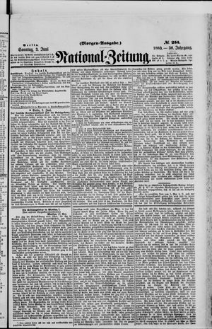 Nationalzeitung vom 03.06.1883