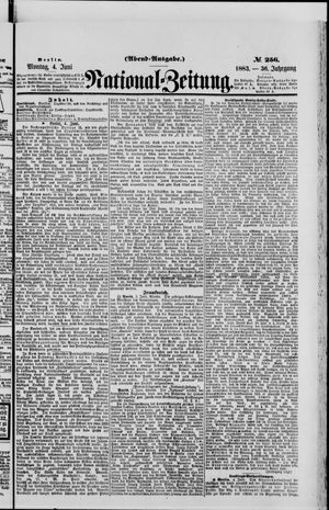 Nationalzeitung vom 04.06.1883