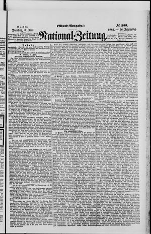 Nationalzeitung vom 05.06.1883
