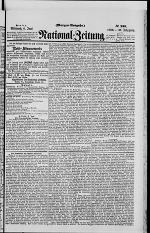 Nationalzeitung on Jun 6, 1883