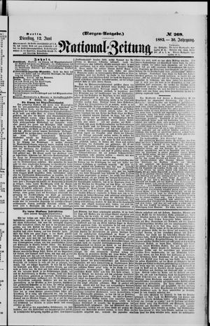 Nationalzeitung vom 12.06.1883