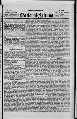 Nationalzeitung vom 19.06.1883