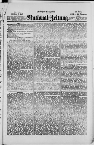 Nationalzeitung vom 06.07.1883