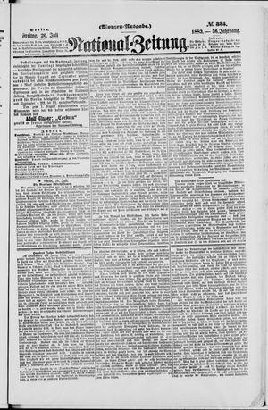 National-Zeitung vom 20.07.1883