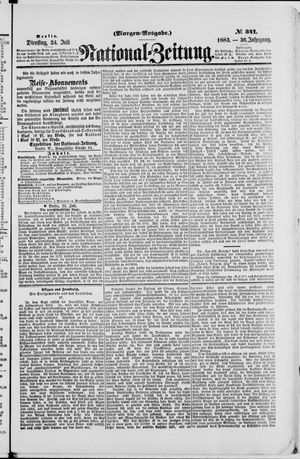 National-Zeitung vom 24.07.1883