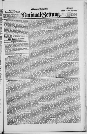 National-Zeitung on Aug 2, 1883