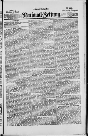 National-Zeitung on Aug 6, 1883