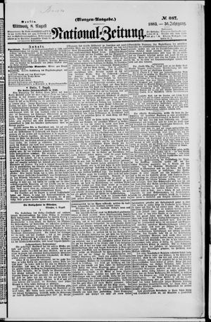 National-Zeitung vom 08.08.1883