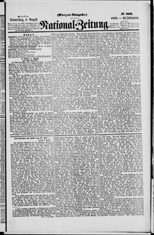 National-Zeitung vom 09.08.1883
