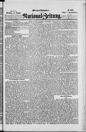 National-Zeitung vom 14.08.1883