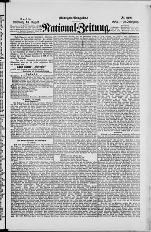 National-Zeitung vom 15.08.1883