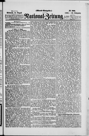 National-Zeitung vom 15.08.1883