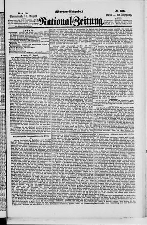 National-Zeitung vom 18.08.1883