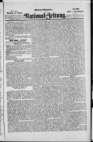 National-Zeitung vom 19.08.1883