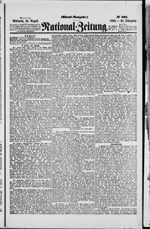 National-Zeitung vom 22.08.1883