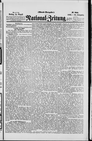 National-Zeitung vom 24.08.1883