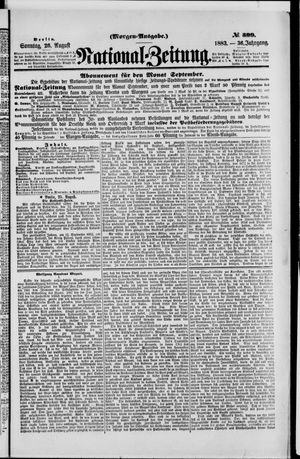 National-Zeitung vom 26.08.1883