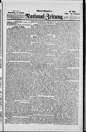National-Zeitung vom 30.08.1883