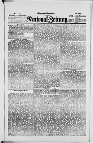 National-Zeitung vom 05.09.1883