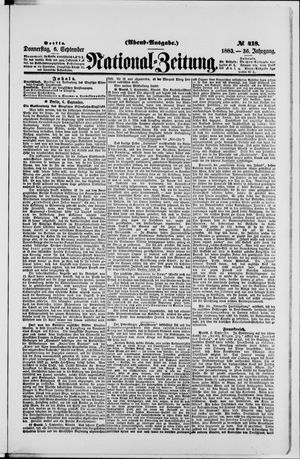 National-Zeitung vom 06.09.1883