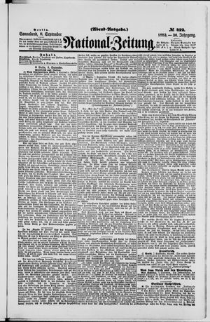 National-Zeitung vom 08.09.1883
