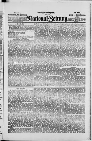 National-Zeitung vom 15.09.1883