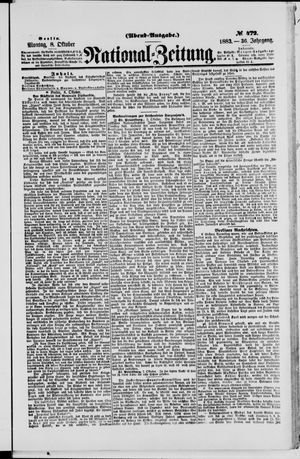 National-Zeitung on Oct 8, 1883