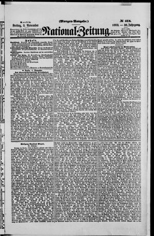 National-Zeitung on Nov 2, 1883