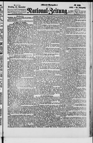 National-Zeitung vom 20.11.1883