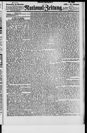 National-Zeitung vom 22.11.1883