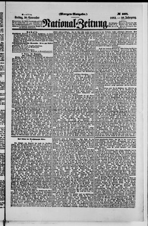 National-Zeitung vom 30.11.1883