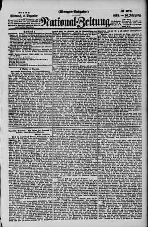 National-Zeitung on Dec 5, 1883
