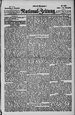 National-Zeitung vom 06.12.1883