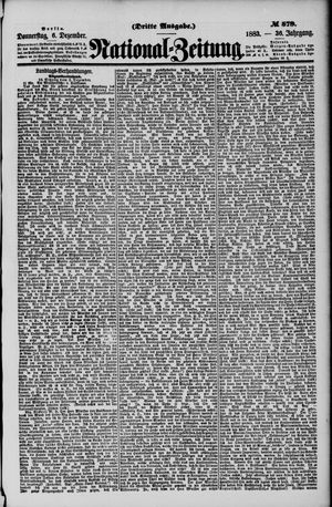 National-Zeitung vom 06.12.1883