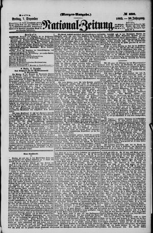 National-Zeitung vom 07.12.1883
