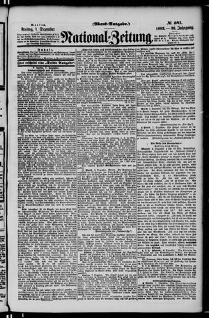 National-Zeitung vom 07.12.1883