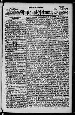 National-Zeitung vom 07.12.1883