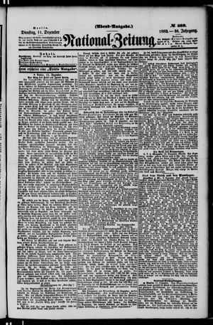 National-Zeitung vom 11.12.1883