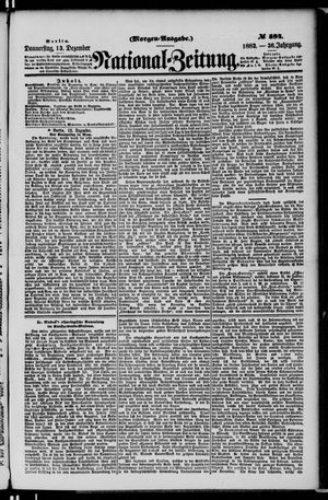 National-Zeitung vom 13.12.1883